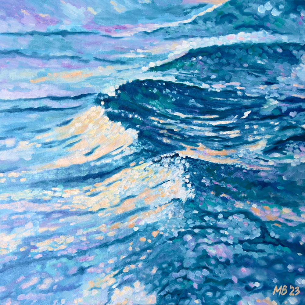 Buy Painting online Singapore Exquisite Art Margarita Buttenmueller It Comes and Goes in Waves