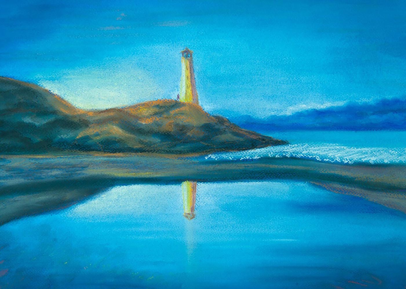 Buy painting online Singapore Exquisite Art Yulia McGrath Lighthouse