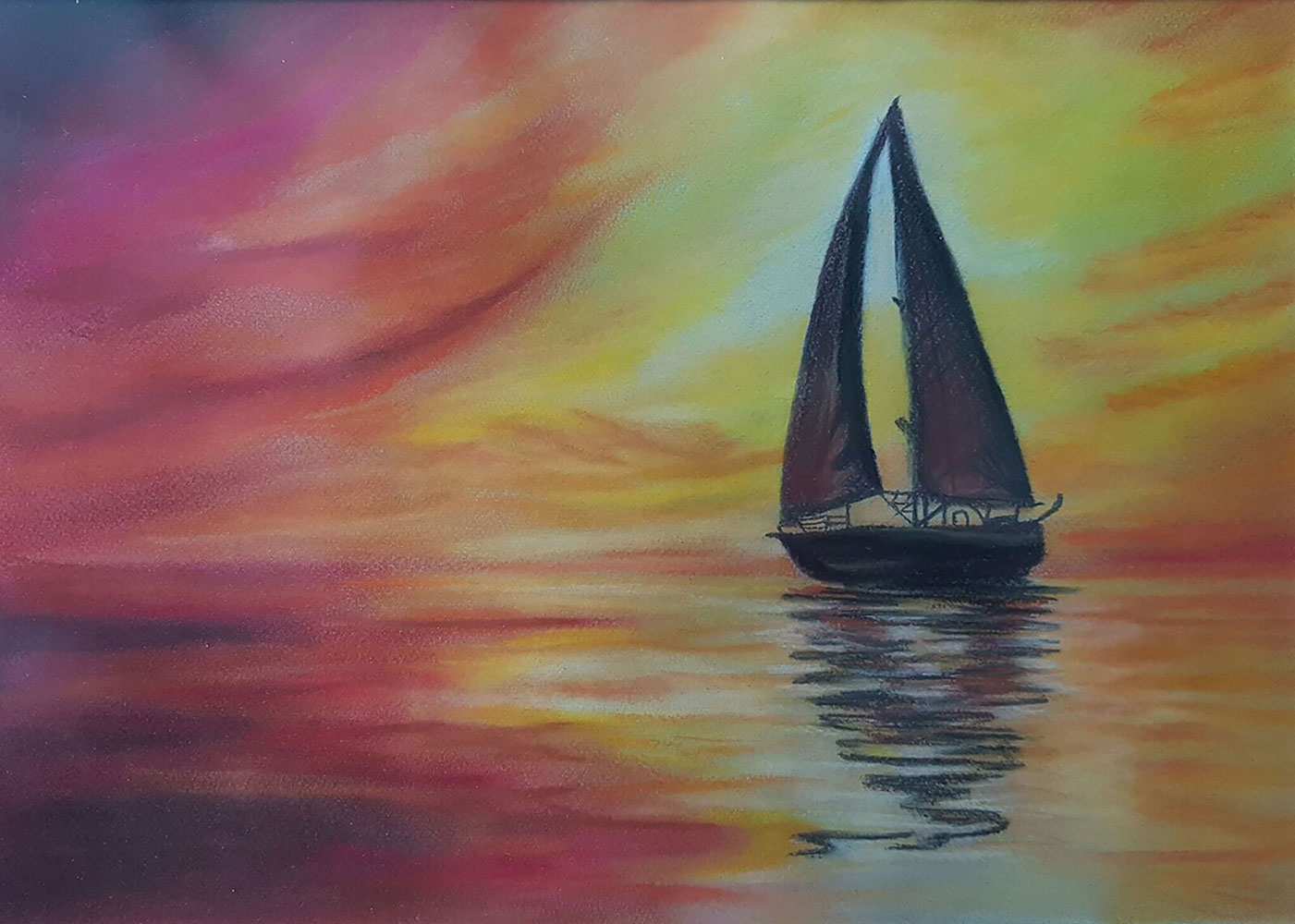 Buy painting online Singapore Exquisite Art Yulia McGrath Sailing Jorney