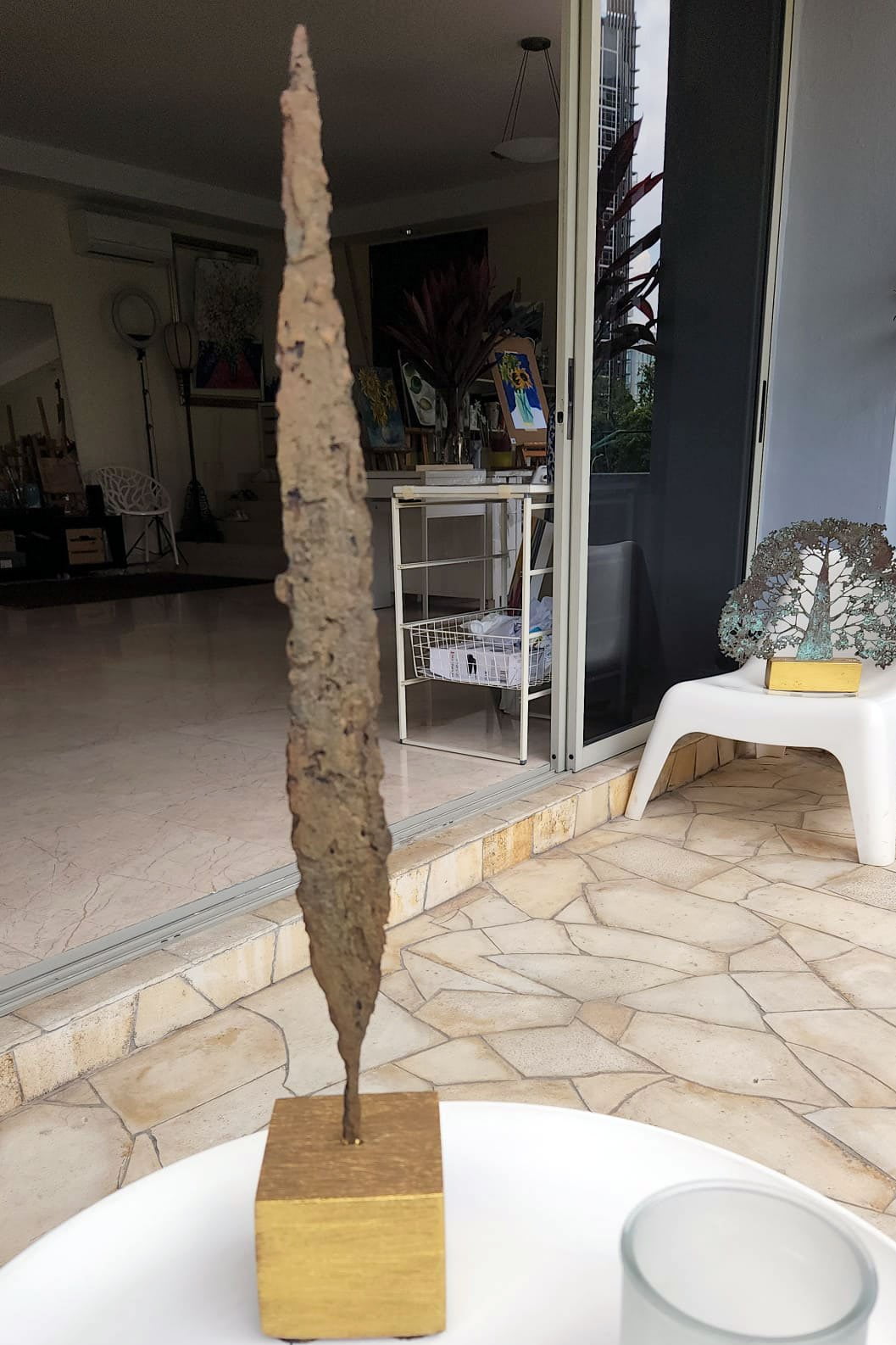 Buy sculpture online Singapore Rocky Cypress Vitaly Didenko Turkmenistan Exquisite Art
