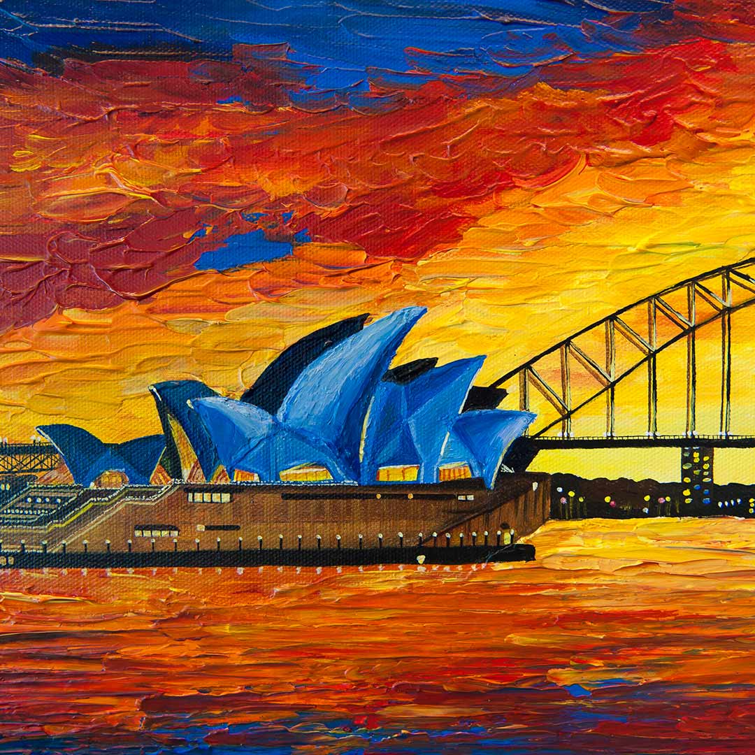 Buy painting online Singapore Exquisite Art Yulia McGrath Opera House